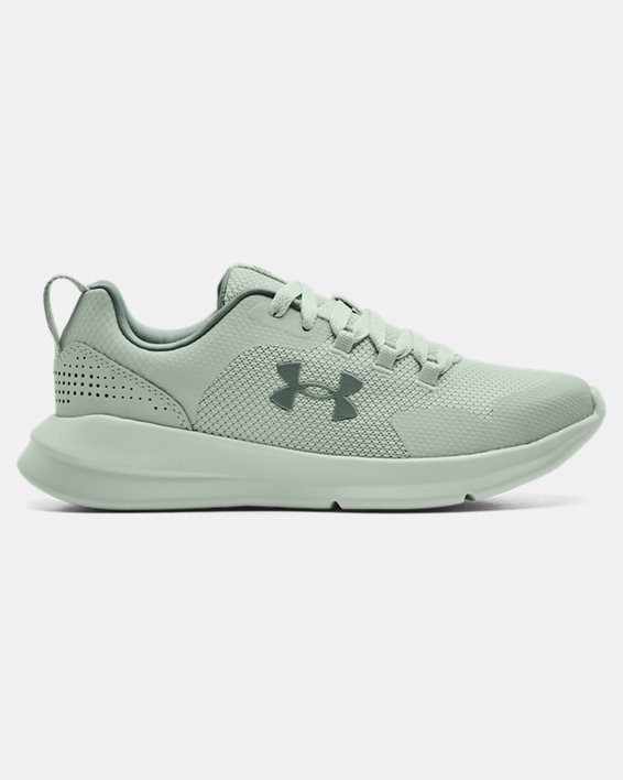 Women's UA Essential Sportstyle Shoes, Green, pdpMainDesktop image number 0